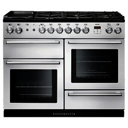 Rangemaster Nexus 110 Dual Fuel Range Cooker White